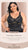 Women's Plus Size Front Closure Sports Bra Wirefree Support Workout Crop Tops Compression Longline Yoga Bra