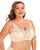 Women's Plus Size Lace Bra Super Soft Wireless Lightly Lined Comfort Bra