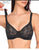 Womens One Smooth Plus Size Underwire Lace Bra Smoothing Comfortable Bra