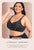Womens Wireless Lace Plus Size Bras Ultra Thin Full Coverage Unlined Sexy Bralette