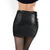 Sexy Punk Faux Leather Mini Pencil Skirt
