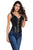 Vintage Steampunk Corset Vest With Chain