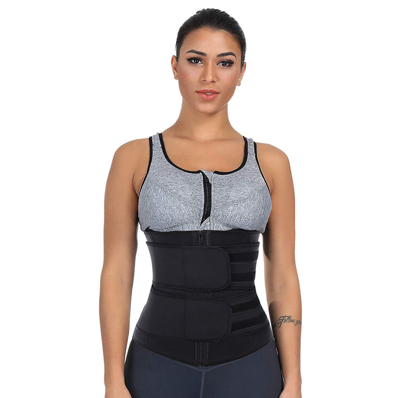 Wholesale Neoprene Zipper Velcro High Compression Waist Trainer