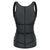 Body Shaper Latex Workout Zipper Waist Trainer Corset Vest