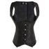 Embroidered Steampunk Hourglass Underbust Vest Corset