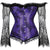 Classical Lace Sleeve Corsets Jacquard Corsets 1708