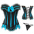 Stripe Bowknot Satin Lace Trim Bodice Overbust Corset