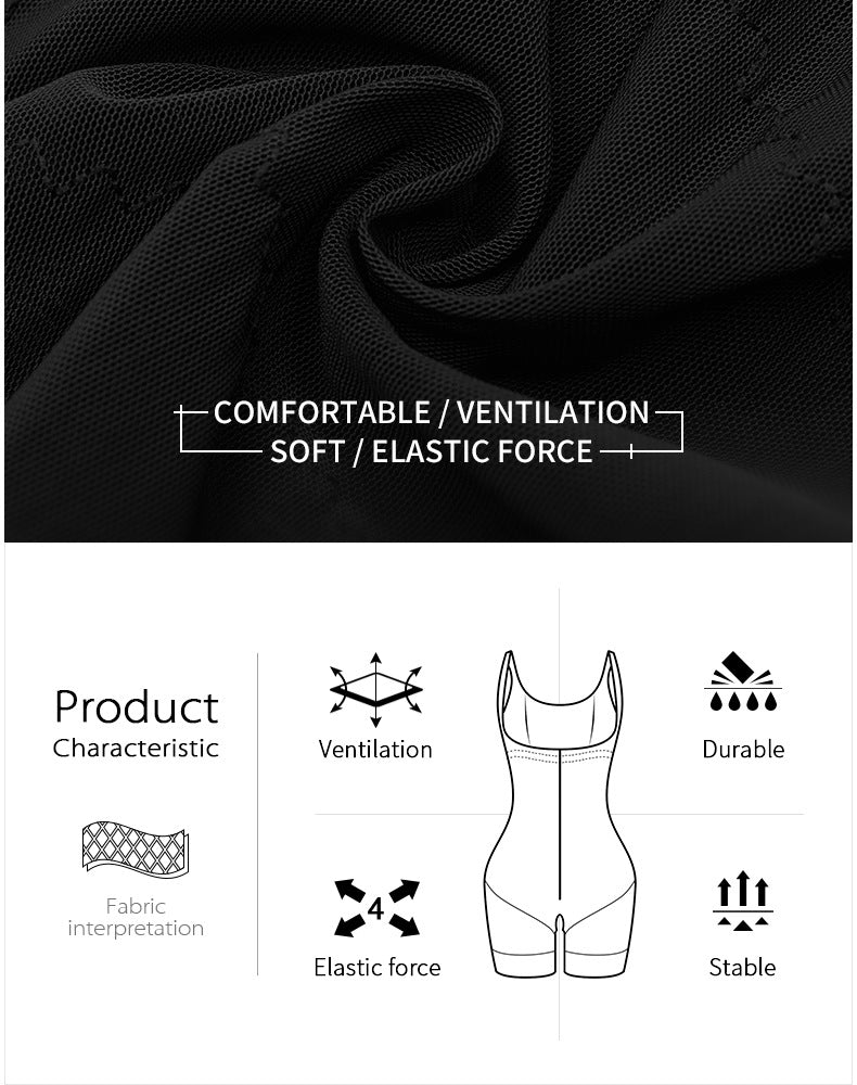 Wholesale Colombia Style Open Bust Bodysuit Fajas Body Shaper