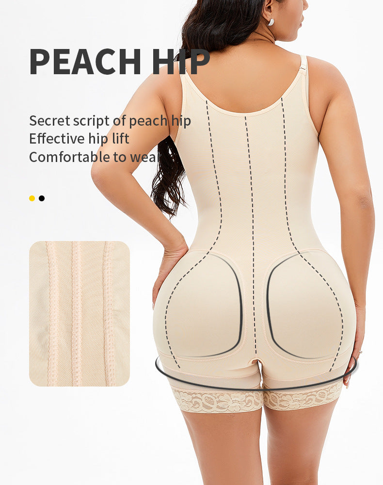 One Piece Corset Secret Women Open Bust Butt Lifter Waist Trainer Bodysuit Shapewear  Slimming Body Shaper Underwear Girdles Faja