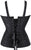 Fashion Women Waist Cincher Overbust Brocade Vest Corset