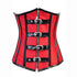 Fashion Retro Strong Leather Underbust Corset