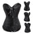 Fashion Sweetheart Zipper Closure Bustier Overbust Brocade Corset