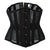 Double Steel Boned Breathable 26 Waist Training Mesh Underbust Black Corset