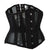 Double Steel Boned Breathable 26 Waist Training Mesh Underbust Black Corset