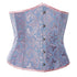 Ladies Classic Elegant Flower Tapestry Brocade Underbust Corset