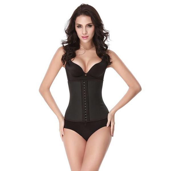 Wholesale Latex Waist Training Rubber Cincher Shapewear Underbust  Corset