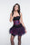 Overbust Side Zipper Closure Lace Up Corset Tops