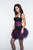 Overbust Side Zipper Closure Lace Up Corset Tops