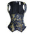 Renaissance Brocade Flower Cupless Waist Trainer Underbust Corset