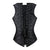 Renaissance Brocade Flower Cupless Waist Trainer Underbust Corset