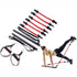 Adjustable Pilates Bar Kit with Resistance Band, Yoga Pilates Stick