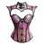 Steampunk Corset With Vest For Women 1714