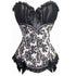 Strapless Overbust Corset With Bra Pads Retro Corset 1399