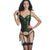 Women's See Through Bustier With G-String 1136