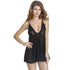 Mesh Lingerie Black Babydoll With Bows 5054