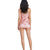Women Spun Silk Night Dress Sleepwear Lingerie V5012