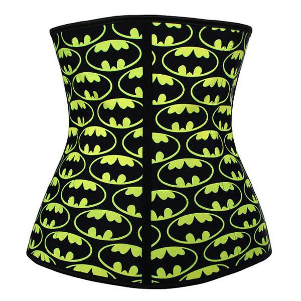 Waist Trainer Angel Curves Latex Workout Shapewear Corset Hiipps TOPBWH