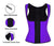 Latex Waist Trainer Corset Steel Boned Women Body Shaper