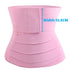 Women Latex Elastic Wrap Trimmer Belt 12.5CM Width