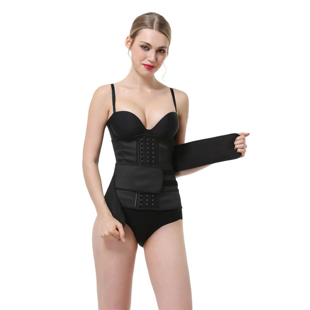 Burvogue Latex Waist Trainer Corset For Women Body Shaper, Corset