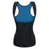 Women Sauna Sweat Waist Trainer Vest with Zipper