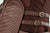 Steampunk Halter Buckles One-shoulder Ruffle Overbust Corset