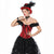 Vintage Off Shoulder Gothic Overbust Corset