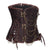 Brocade Underbust Corset Steampunk Costume With Skirt