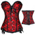 Women Steampunk Goth Plus Size Corset