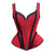 Woman Lace Trim Corset With Shoulder Stripe