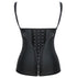 Women Latex Waist Trainer Workout Corset with  Straps