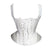 Woman Lace Trim Corset With Shoulder Stripe